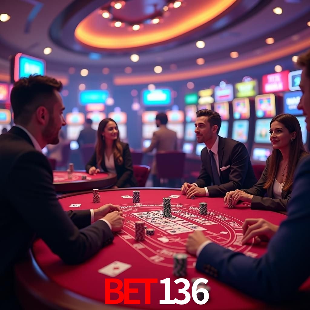Mesa de Blackjack BET136